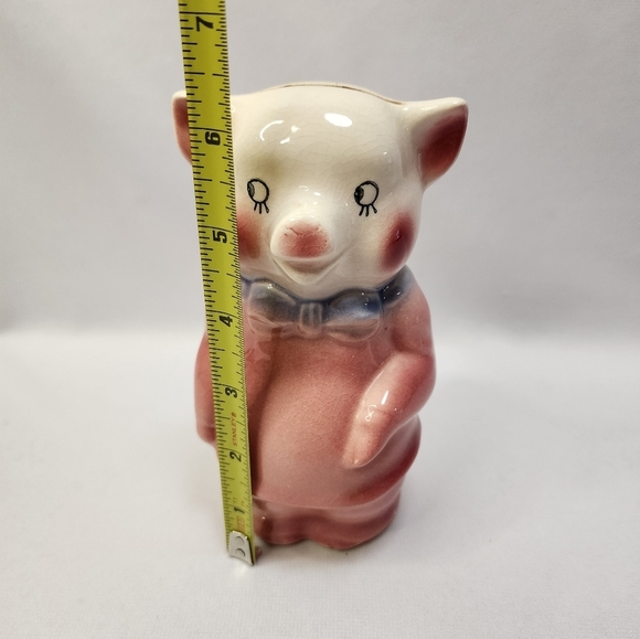 1942 Antique Standing Piggy Bank - Picture 5 of 12